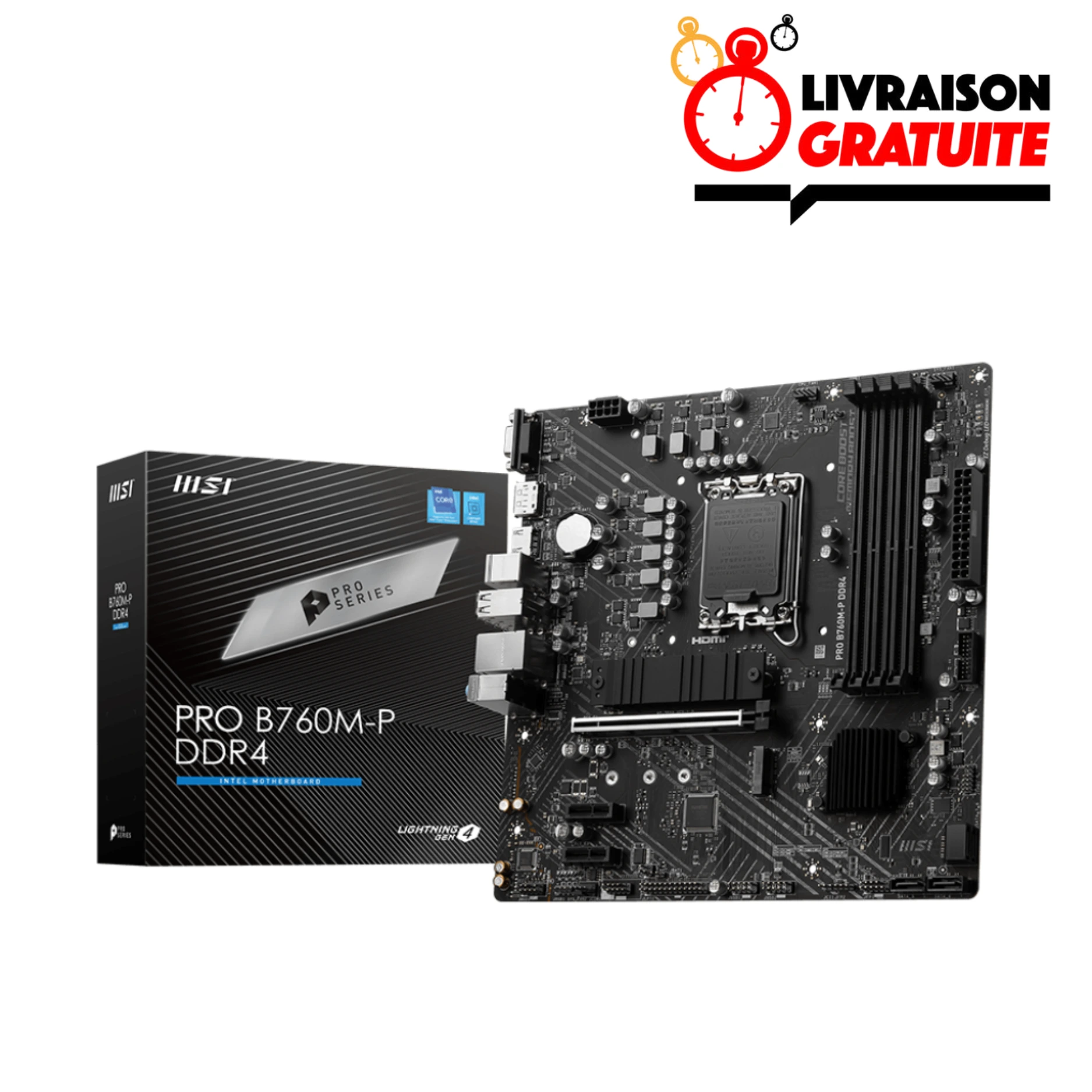 MSI PRO B760M-P DDR4