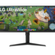 LG UltraWide 34WP65G-B 21:9dalle IPS UWFHD (2560x1080), 5ms HDR 400 USB-C