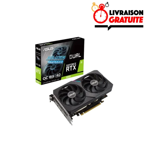 ASUS GeForce RTX 3050 DUAL OC 8GB GDDR6