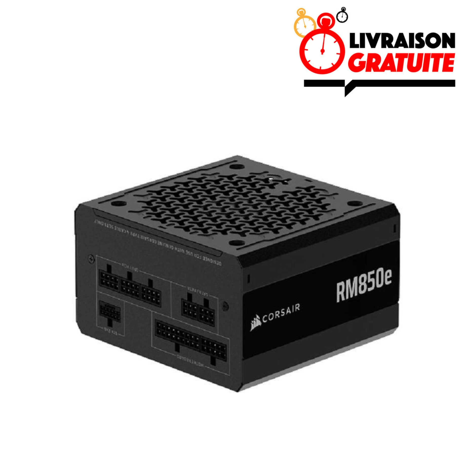 CORSAIR rm850e 850 W 80+ Gold Full Modular Power Supply (Black)