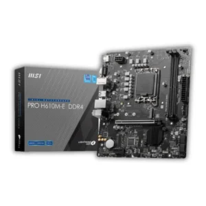 MSI PRO H610M-E DDR4