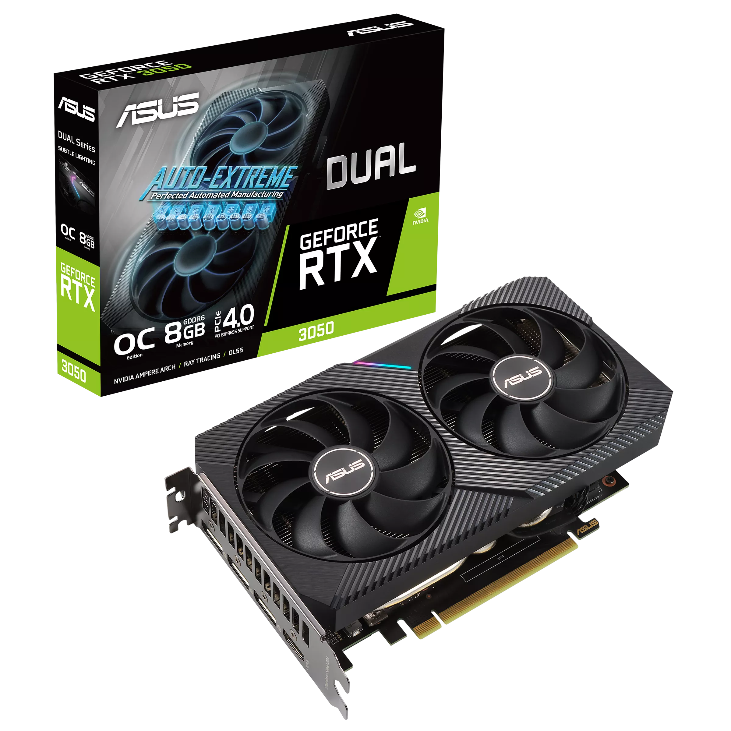 ASUS GeForce RTX 3050 DUAL OC 8GB GDDR6
