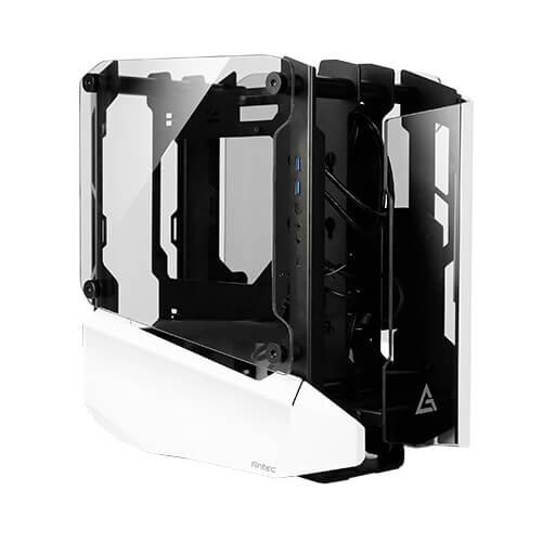 ANTEC STRIKER PC Case boîtier gaming open frame vue avant setup PC Maroc
