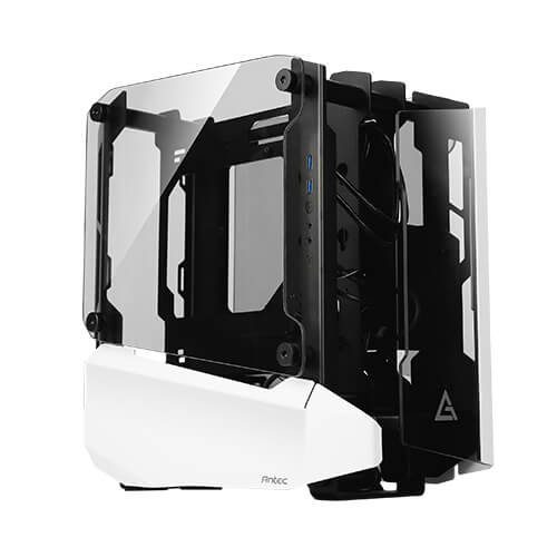 ANTEC STRIKER PC Case boîtier gaming open frame vue avant setup PC Maroc