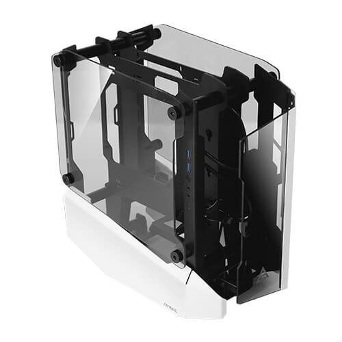 ANTEC STRIKER PC Case boîtier gaming open frame vue avant setup PC Maroc