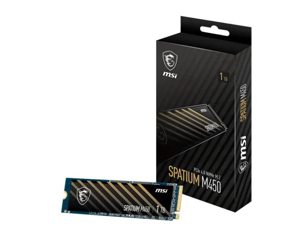 MSI SPATIUM M450 NVMe M2 1TB