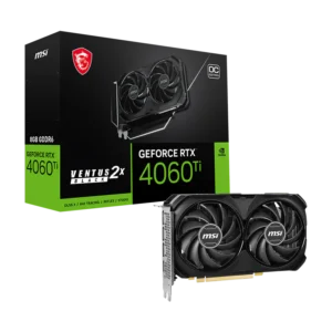 MSI GeForce RTX 4060 Ti VENTUS 2X BLACK OC 8GB GDDR6
