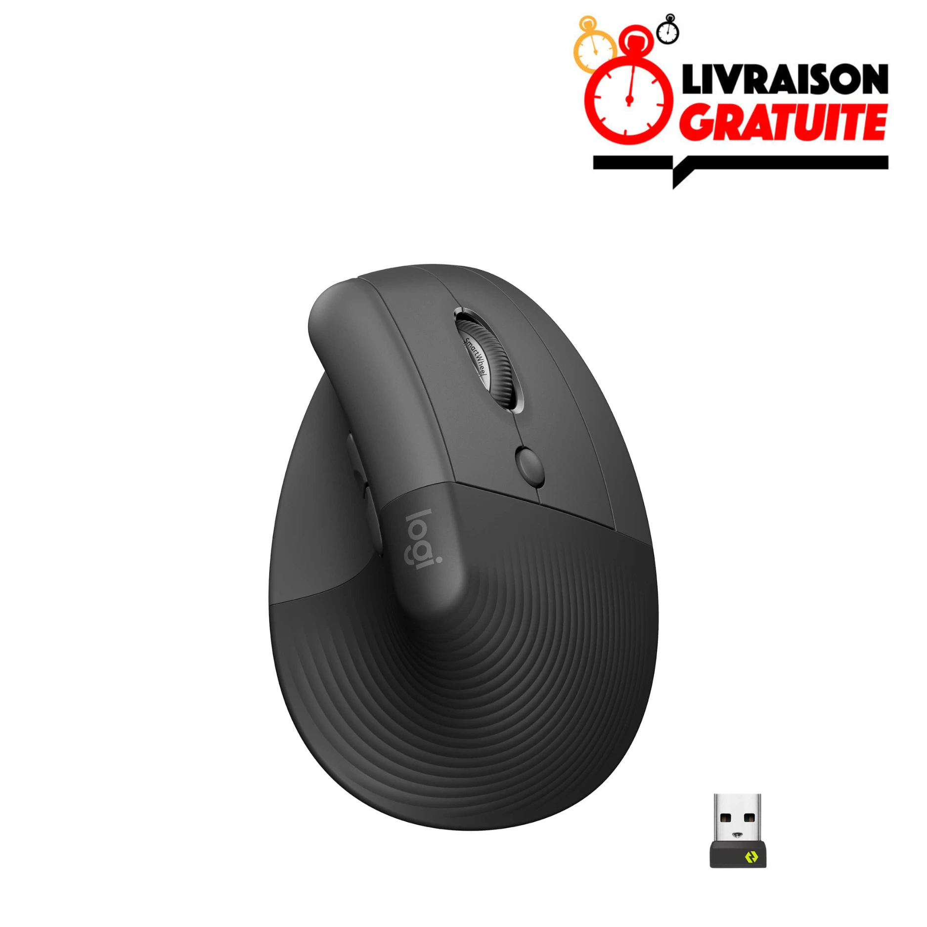 Souris Logitech Lift (Graphite)