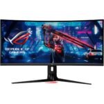 ASUS ROG XG49VQ - Ecran PC gaming eSport 49" UWQHD - Dalle VA incurvée 1800R - 32:9 - 144Hz - 3840 x 1080 - 400cd/m² - Display Port, 2x HDMI et 2x USB 3...