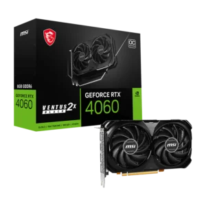 MSI GeForce RTX 4060 VENTUS 2X BLACK OC 8GB GDDR6