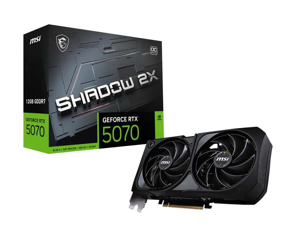 GeForce RTX 5070 SHADOW 2X OC