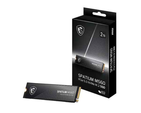 MSI SPATIUM M560 PCIe 5.0 NVMe M.2 2TB