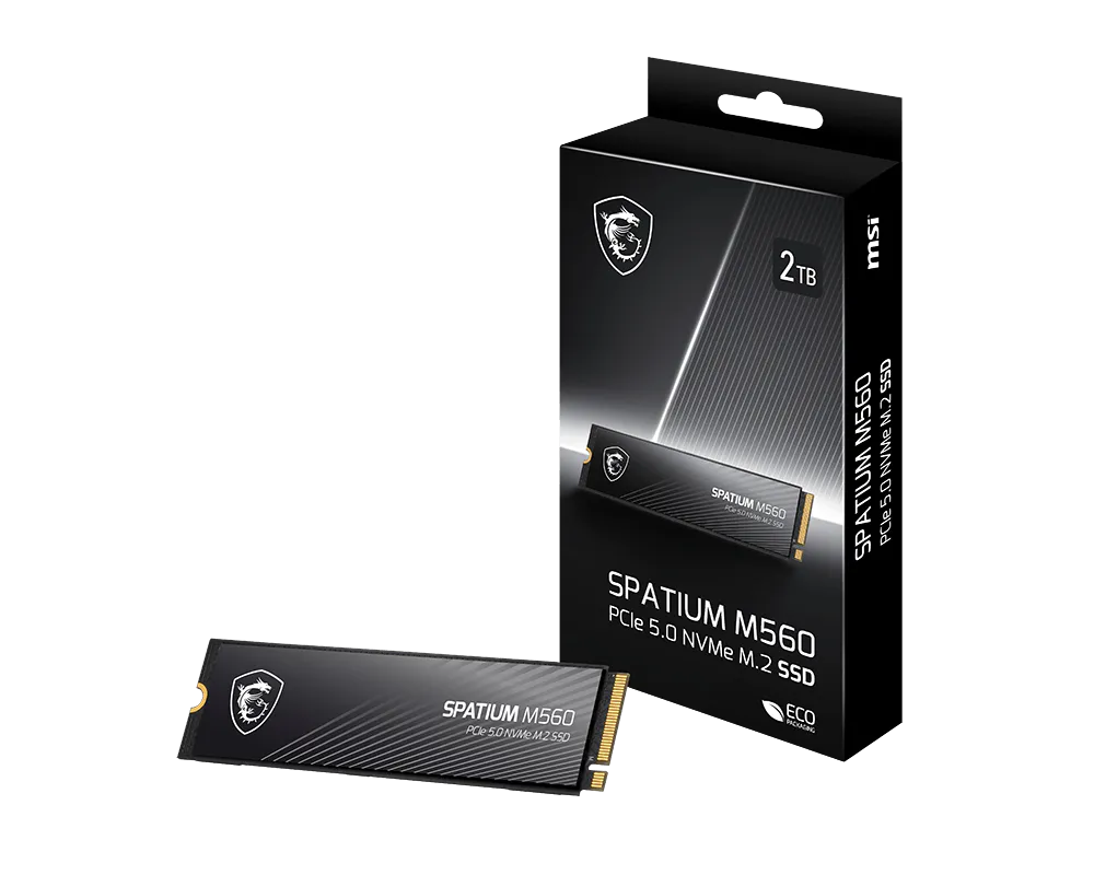 MSI SPATIUM M560 PCIe 5.0 NVMe M.2 2TB