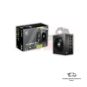 Alimentation MSI MAG A750GL 750W pour PC gaming