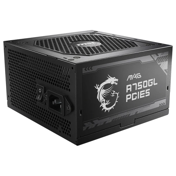 Alimentation MSI MAG A750GL 750W pour PC gaming