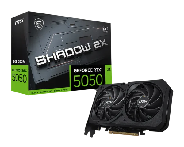 GeForce RTX 5050 8G SHADOW 2X OC