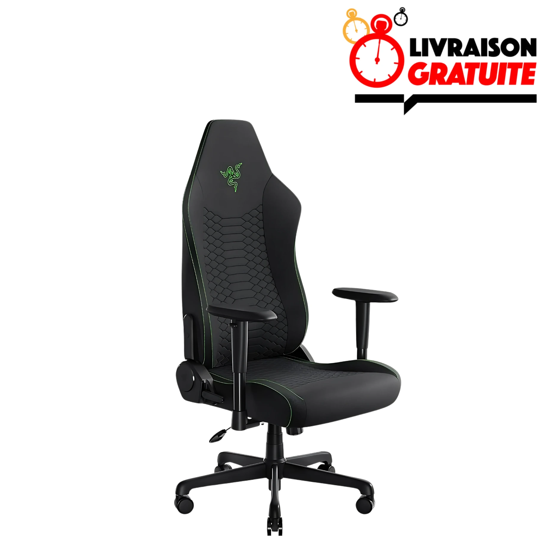 Chaise gaming RAZER ISKUR V2 X ergonomique au Maroc