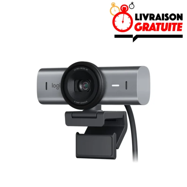 Logitech MX Brio 4K – Webcam Ultra HD Maroc