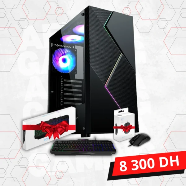 PC Gamer Ryzen 7 5700X RTX 5060 16Go RAM SSD 500Go Maroc