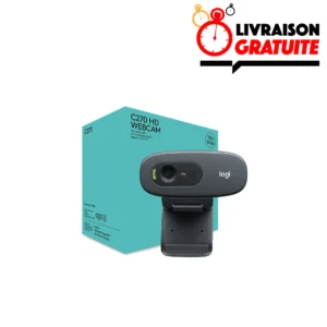 Logitech C270 HD Webcam – Caméra PC Maroc
