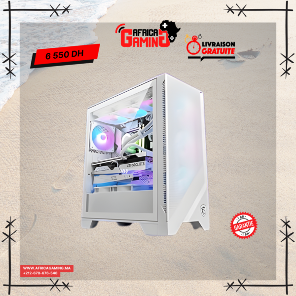 PC Gamer i5-13400 – RTX 3050 – 16Go RAM – SSD 250Go – Meilleur Prix Maroc 1 PC Gamer i5-13400 RTX 3050 Maroc