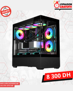 PC Gamer Ryzen 7 5700X – RTX 5060 8GB – Corsair 16GB RAM – 1TB SSD – Stealth Edition 54 PC Gamer Ryzen 7 5700X RTX 5060 Maroc