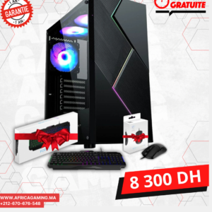 Africa Gaming Achetez votre Gaming setup Pc Meilleur prix au Maroc, livraison rapide à domicile. 121 pc-gamer-ryzen-7-5700x-rtx-5060-maroc