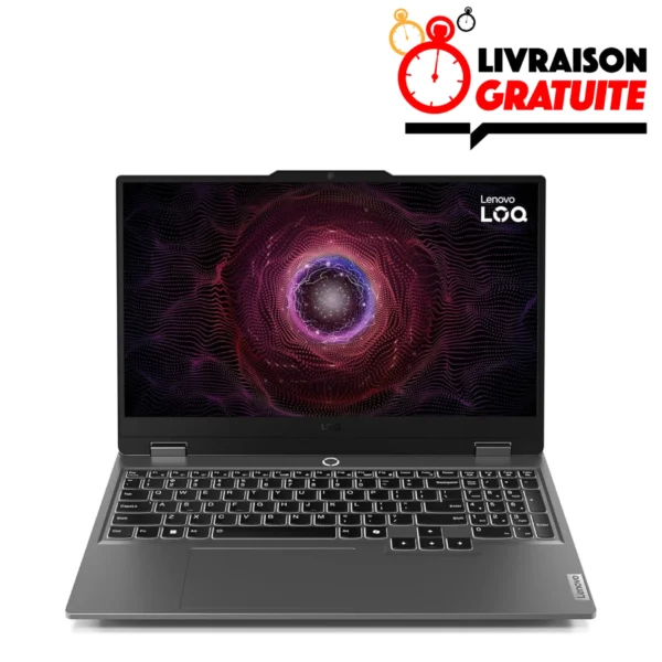 Lenovo LOQ 15AHP9 Ryzen 7 RTX 4050 6GB PC gamer Maroc
