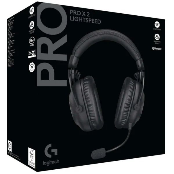 Logitech G PRO X 2 LIGHTSPEED Maroc - Casque Gaming Sans Fil Pro (Noir) 1 Logitech G PRO X 2 LIGHTSPEED Maroc - Casque Gamer Sans Fil