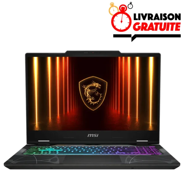 MSI Cyborg 15 B2RWEKG-095MA PC gamer RTX 5060 Maroc