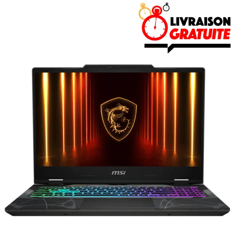 PC portable gamer MSI Cyborg 15 B2RWEKG RTX 5050 au Maroc