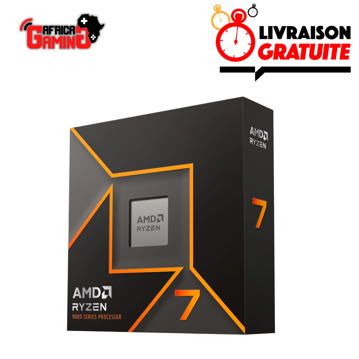 AMD Ryzen 7 9800X3D Maroc Processeur Gaming