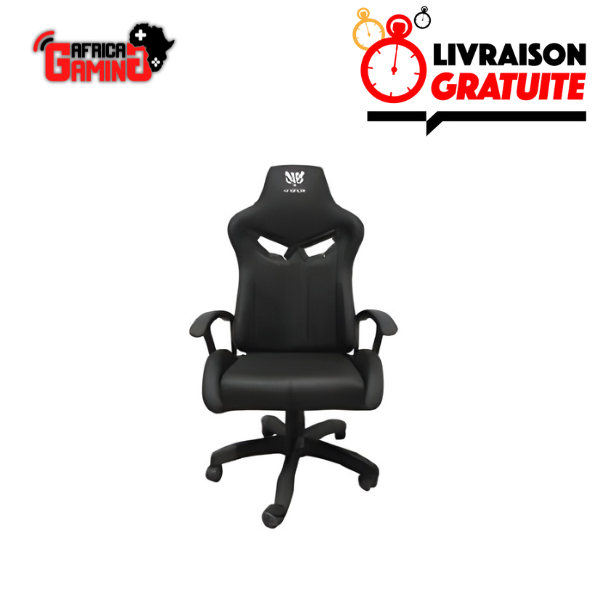 Hybrok Chaise Gaming Fighter Maroc HGCFBK Noir Setup