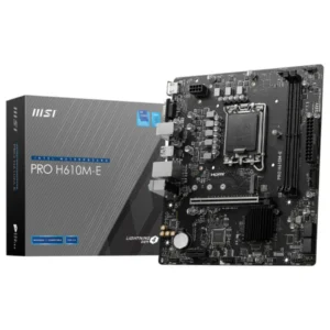 MSI PRO H610M-E DDR5 Maroc