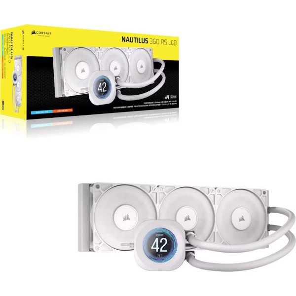 Corsair Nautilus 360 RS LCD Maroc Watercooling Gaming