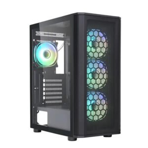Hybrok Carbon ARGB Maroc Boîtier Gaming ATX