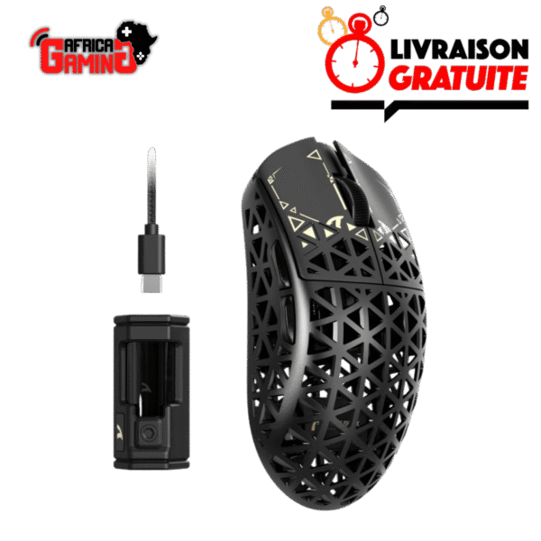 Attack Shark R5 Ultra Black Maroc Africa Gaming Magnesium