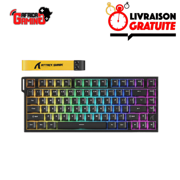 Attack Shark R82 HE Maroc Africa Gaming Magnetic 75%