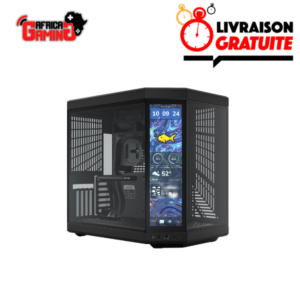 HYTE Y70 Touch Infinite Maroc Boîtier Gaming Écran 4K