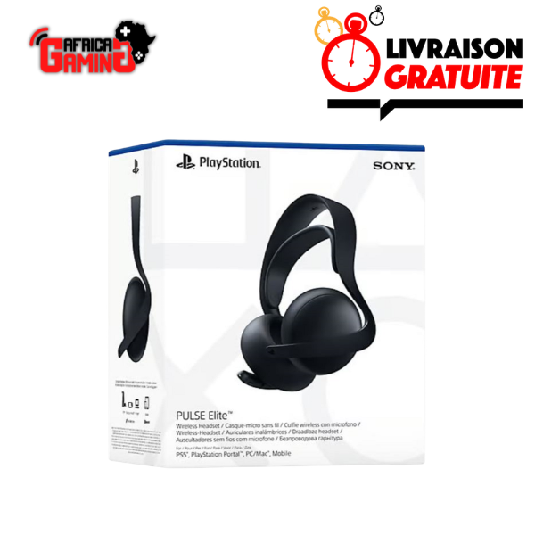 Casque PS5 Pulse Elite Maroc Audio Sans Fil Studio