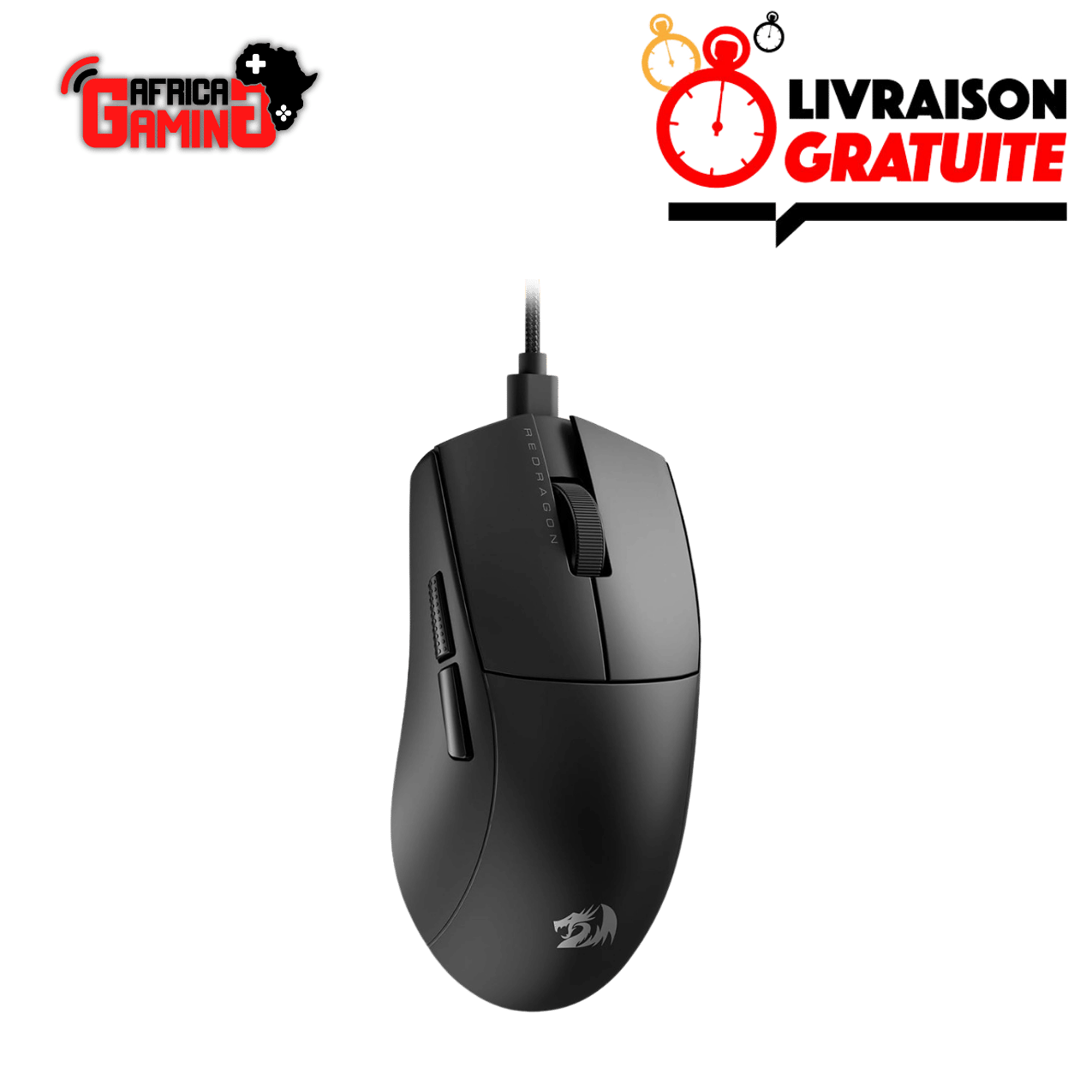Redragon K1NG M724 Maroc Africa Gaming Souris PAW3395