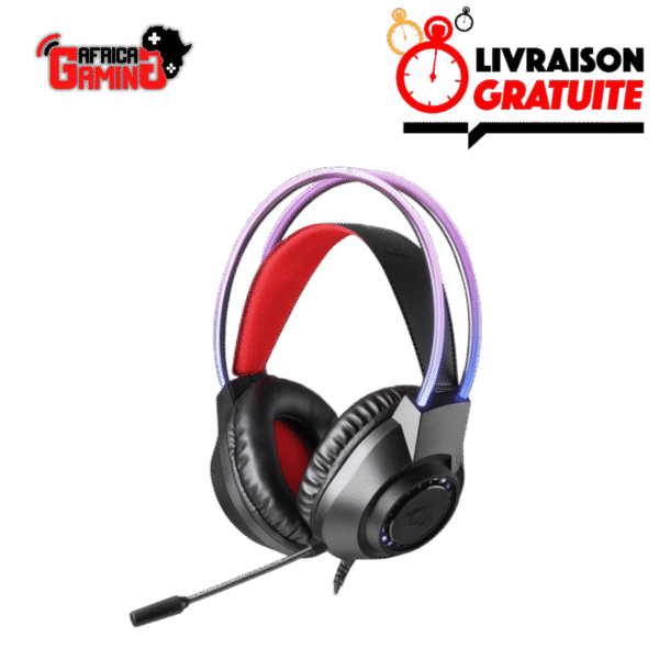 Redragon H231 Scream Maroc Africa Gaming Casque RGB
