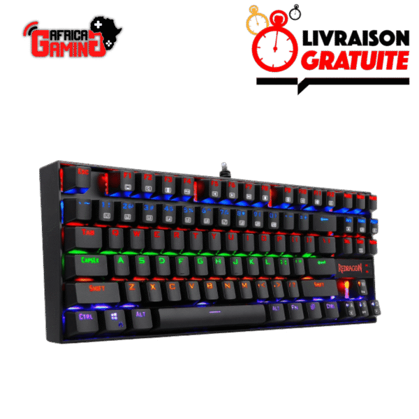 Redragon K552 TKL RGB Maroc Africa Gaming Clavier Azerty
