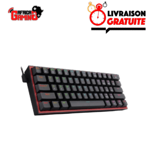K617 Fizz Black Maroc Africa Gaming Clavier 60%