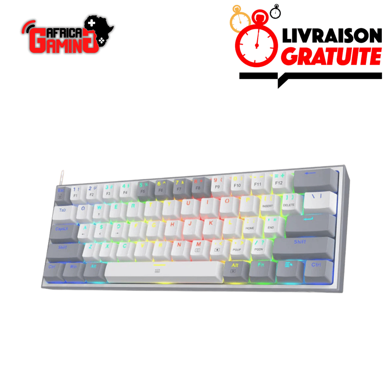 Redragon K616 Fizz PRO Maroc Africa Gaming