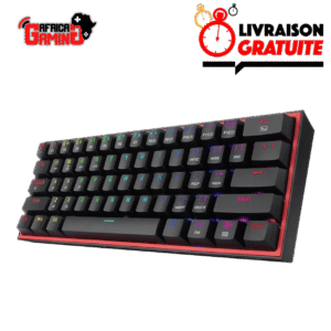 Redragon K616 Fizz PRO Black Maroc Africa Gaming
