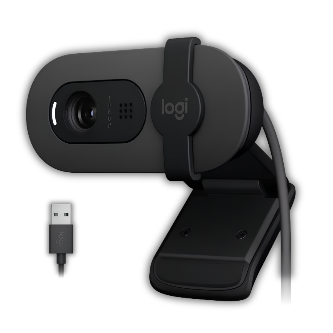 Logitech Brio 100 webcam Full HD 1080p Maroc