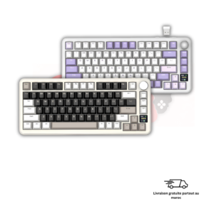 X85 Pro Strawberry Switch Maroc clavier gaming mécanique RGB 85 touches