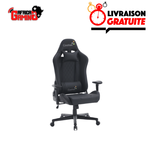 Cooltek G311 Chair Maroc chaise gaming ergonomique Black