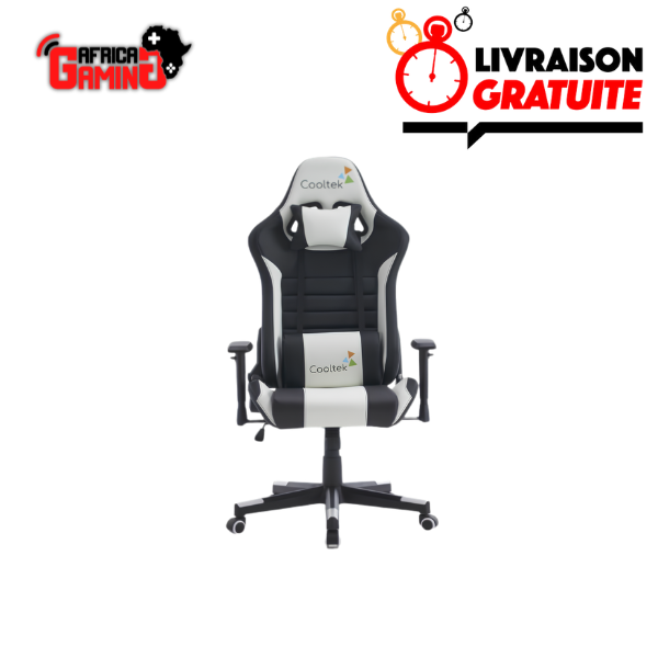 Chaise Gaming Cooltek G407 Maroc white